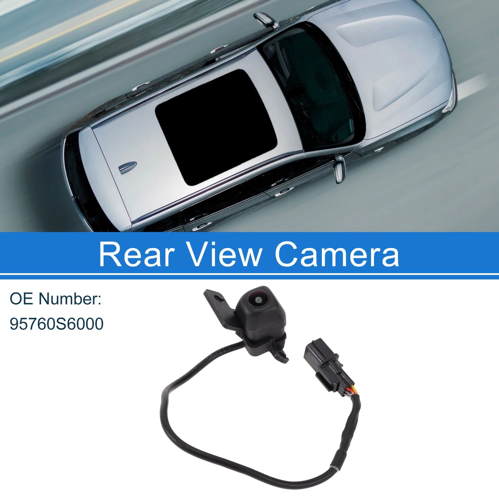 Rear View Camera Backup Reverse Camera 120-180° for Hyundai Tucson IX35 (2018)