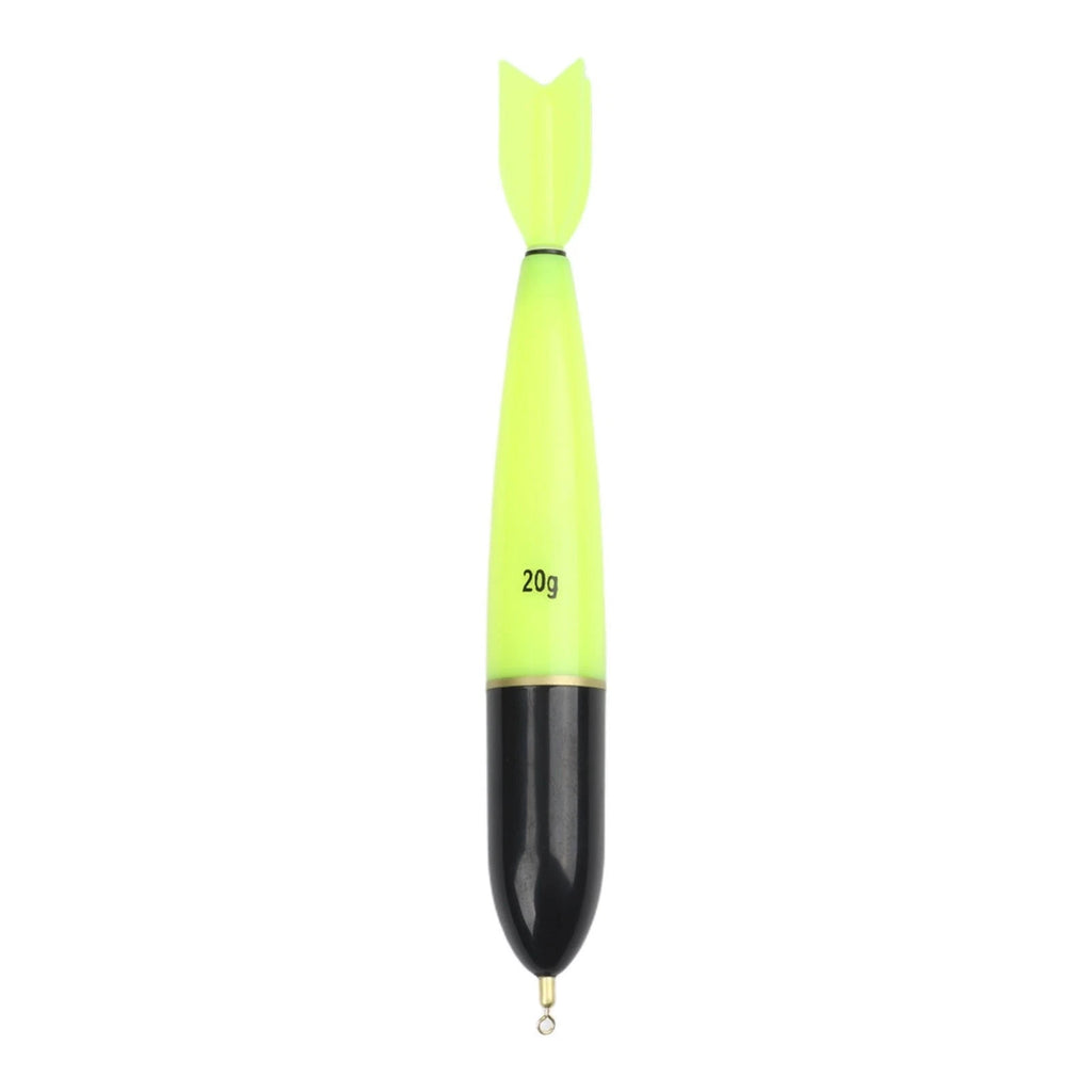 Glow in Dark Fishing Float Rocket Tail 10g for Long Cast and Easy Setup