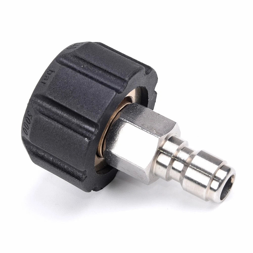 Pressure Washer Quick Connect M22/14 to 1/4 Male Pipe Accessory