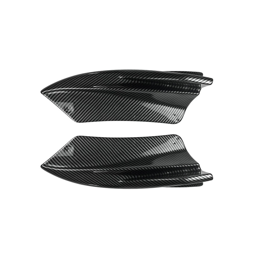 Pair Carbon Look Side Corner Splitter for Audi S5 8T (2013–2016)
