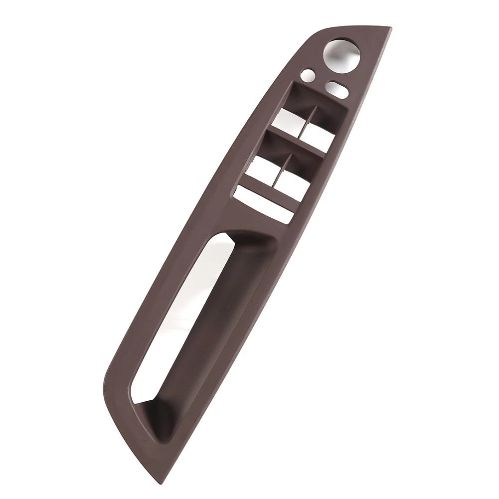 Front Door Panel Handle Pull Trim Cover for BMW X5 E70 X6 E71 E72 (2007–2013) Mocha RHD