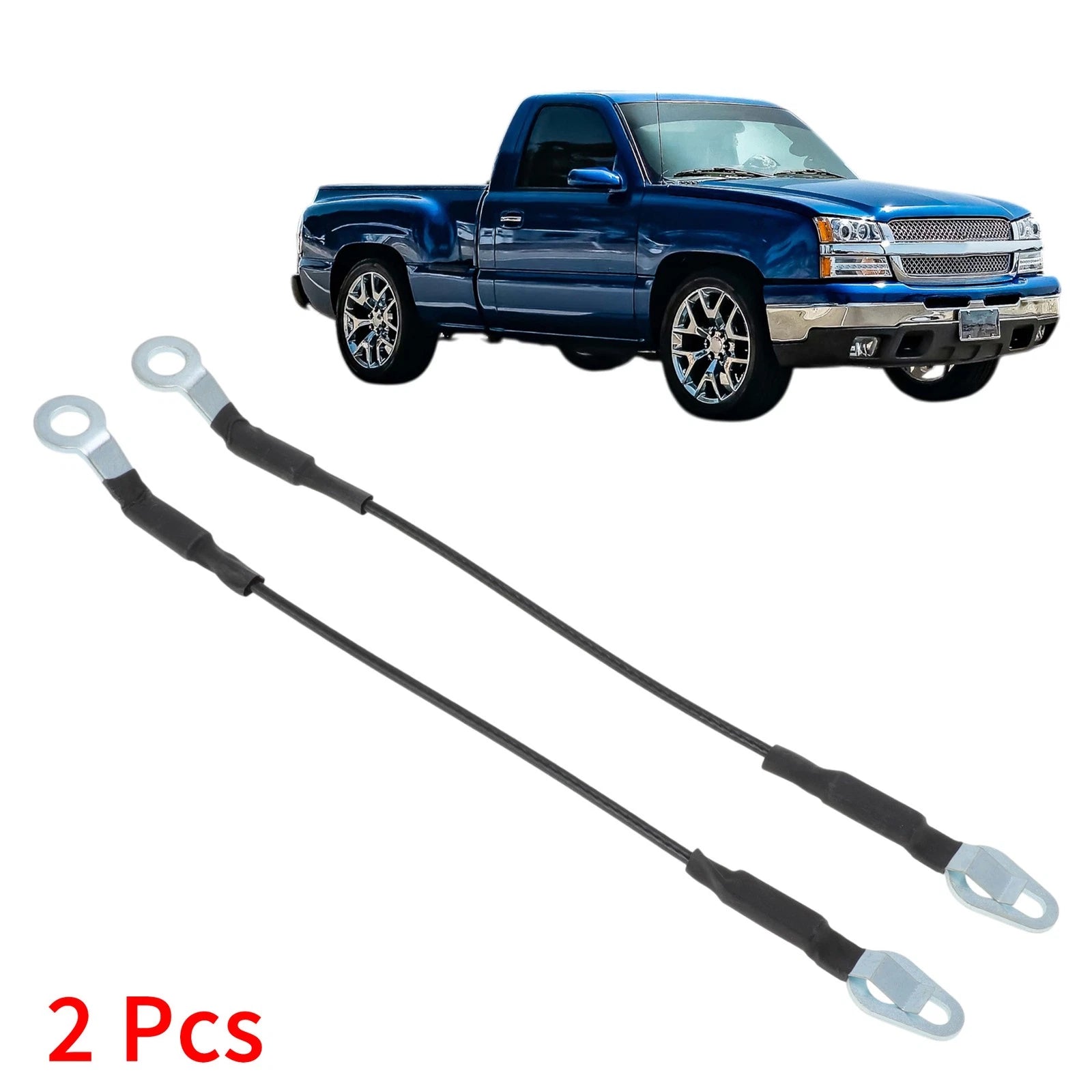 Tailgate Support Cable for Chevrolet Silverado (No. 88980509)