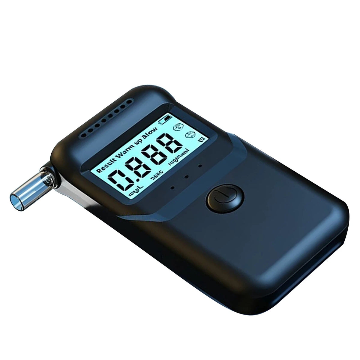 Digital LCD Breath Alcohol Tester with Nozzles