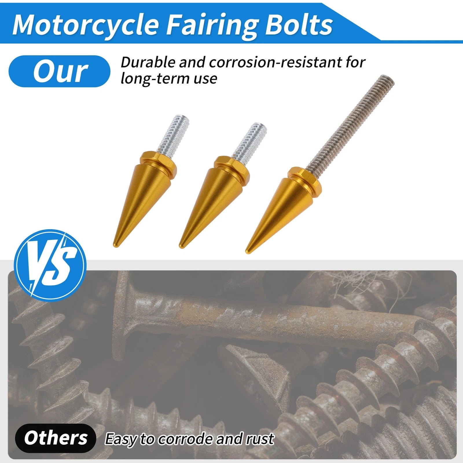 Windshield Bolts for Harley Davidson Touring Freewheeler Tri Glide (2014–2023)