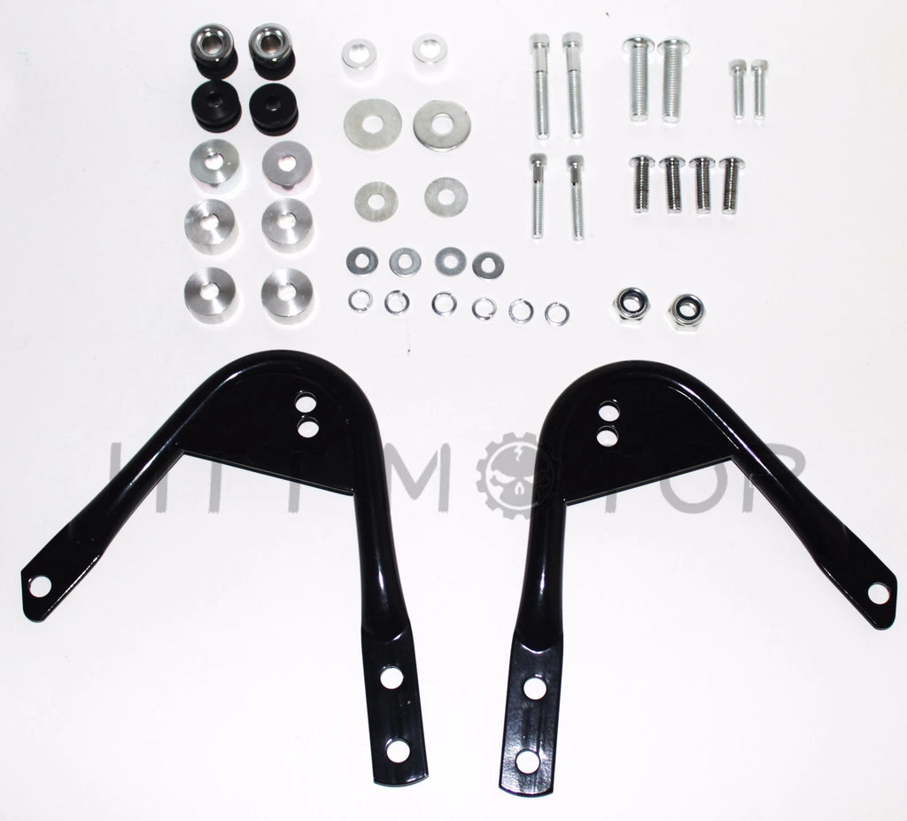 2X Tour Pack Docking Hardware Kit for Harley Davidson Touring (1997–2008)