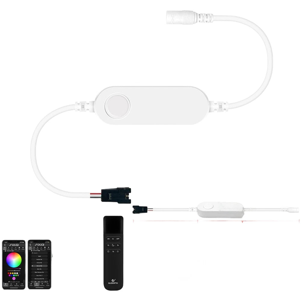 LED Strip Controller for ESP32 (DC12-24V RGB)