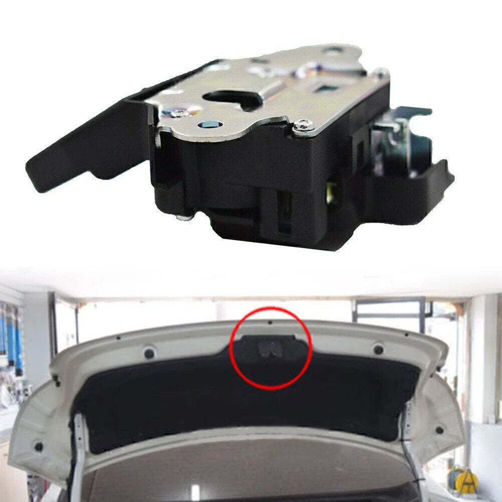 Rear Tailgate Trunk Latch for Hyundai Elantra (2011–2016) - Black Plastic