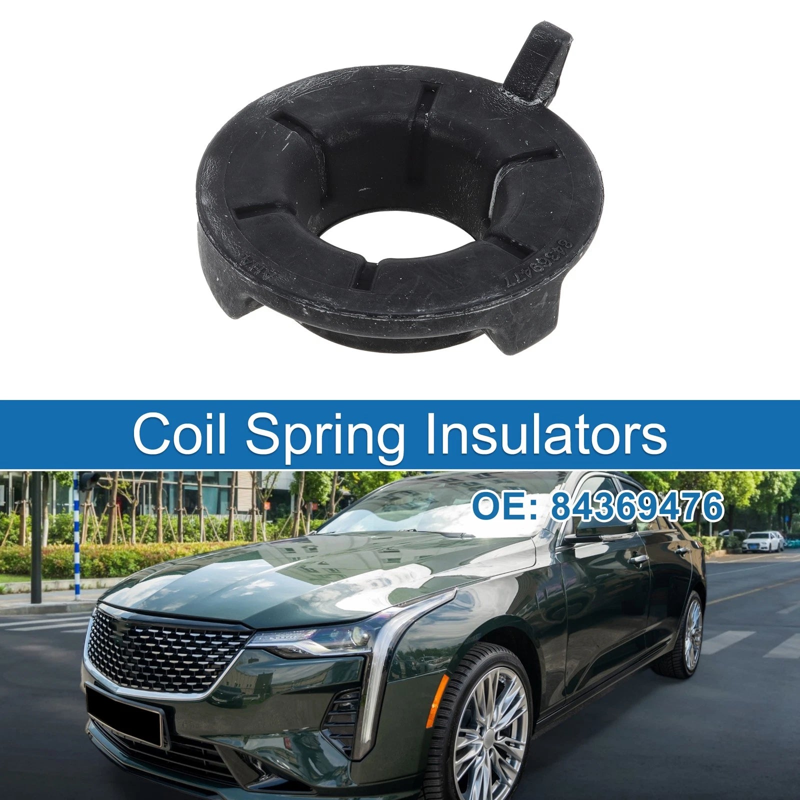 Lower Coil Spring Insulator Rubber Replacement for Cadillac CT4 (2020–2024)