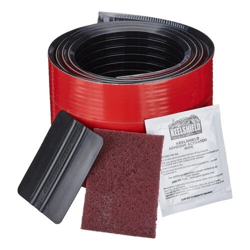 KeelShield Self Adhesive Hull Protector 9' Black 9BK for Boat