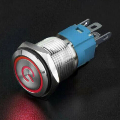 Power Switch Button with Wire Socket Harness for Automotive (12V)