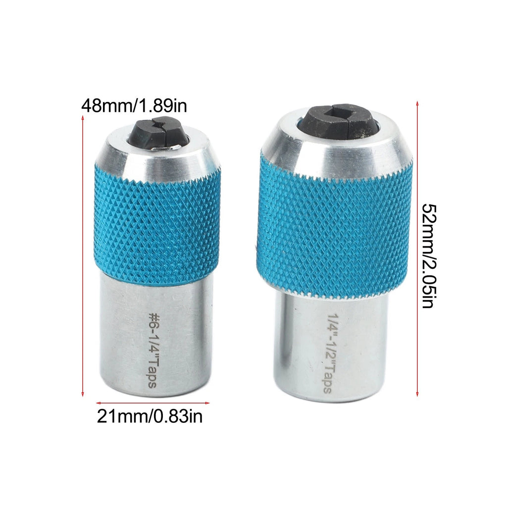 2X Ratchet Tap Wrench Adjustable Socket Set 3/8 Inch Drive