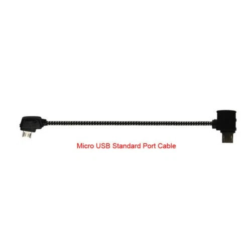 Type-C Micro USB Data Cable for DJI Mavic Pro/Mini/Pro2/Air (2016–2023)