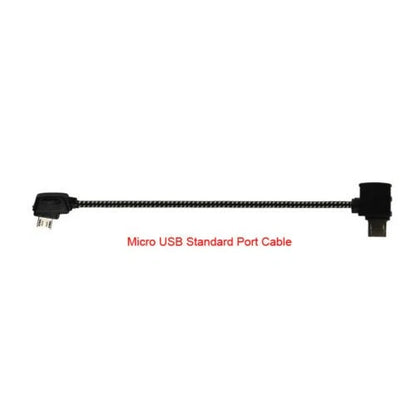 Type-C Micro USB Data Cable for DJI Mavic Pro/Mini/Pro2/Air (2016–2023)