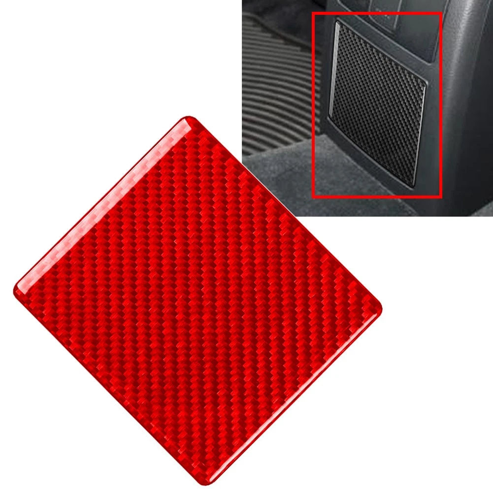 Interior Rear Console Panel Cover Trim for Volkswagen Passat B5 (2001–2005) Red