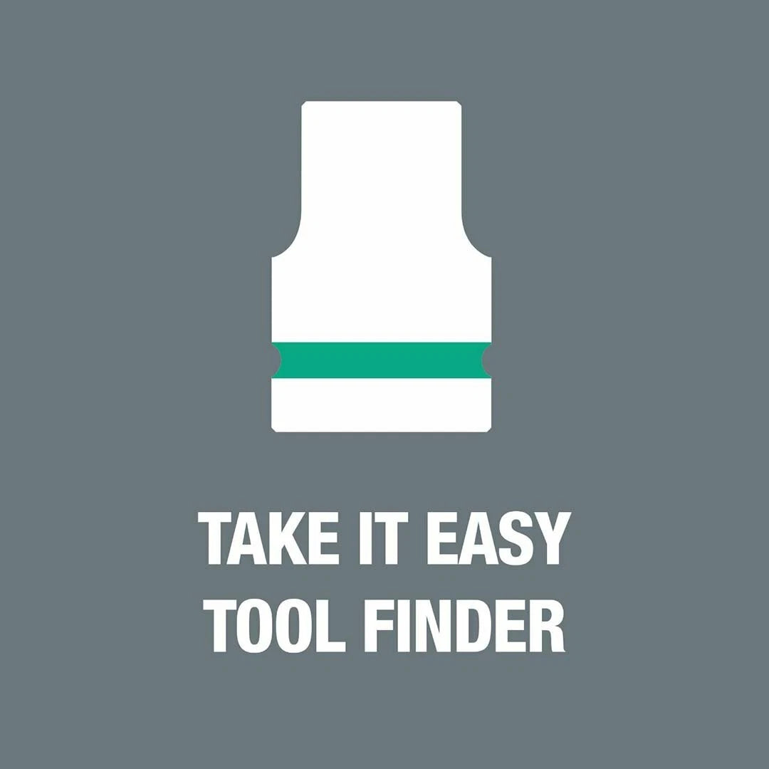 9 Piece 1/4 Drive Metric Socket Set for Wera Tools