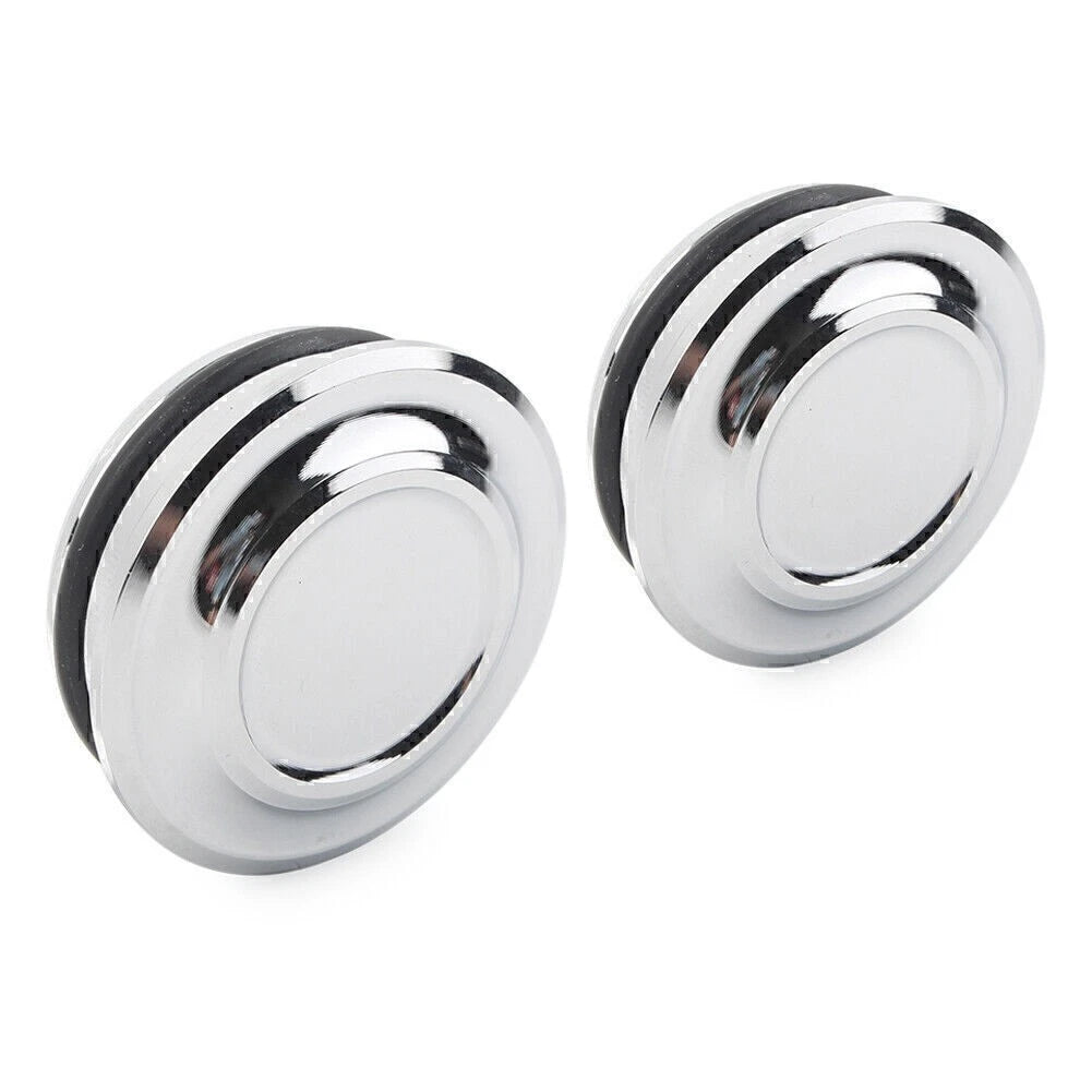 2X Frame Hole Cover for Honda Rebel 500 CMX500 (2020–2021) Silver