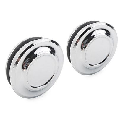 2X Frame Hole Cover for Honda Rebel 500 CMX500 (2020–2021) Silver