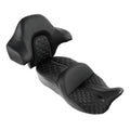 Driver & Passenger Seat King Backrest for Harley Street Glide (2014–2023)