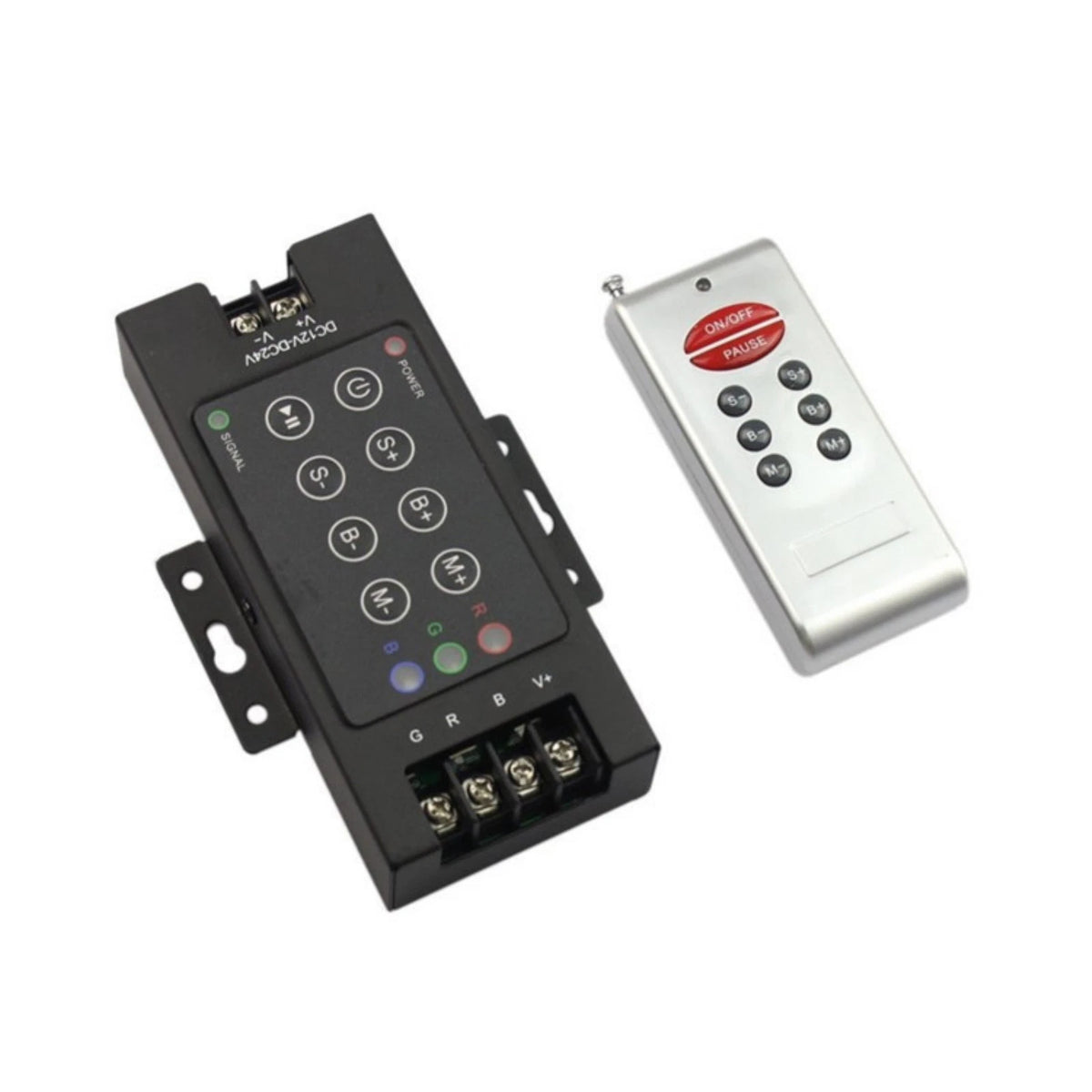 8-Key Wireless Remote Controller for RGB LED Lights Strip (5050/3528)