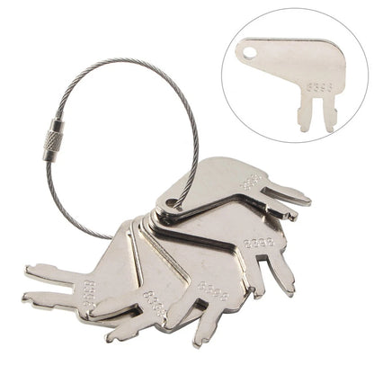 Master Disconnect Key 8398 8H5306 8H-5306 7N0718 Fit Caterpillar CAT Equipment