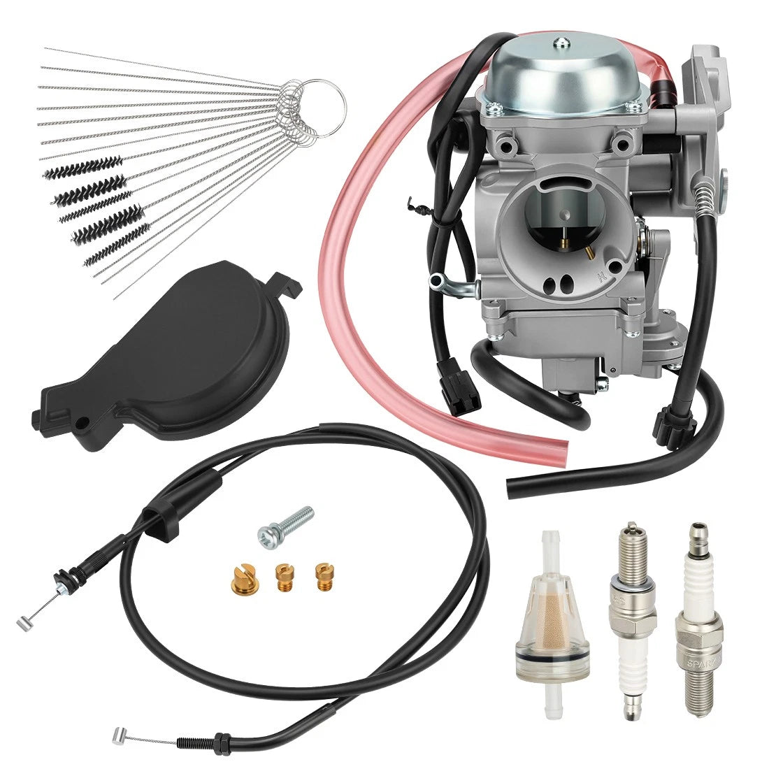 Carburetor & Throttle Cable for Arctic Cat 400 4x4 (2005–2007) 0470-667