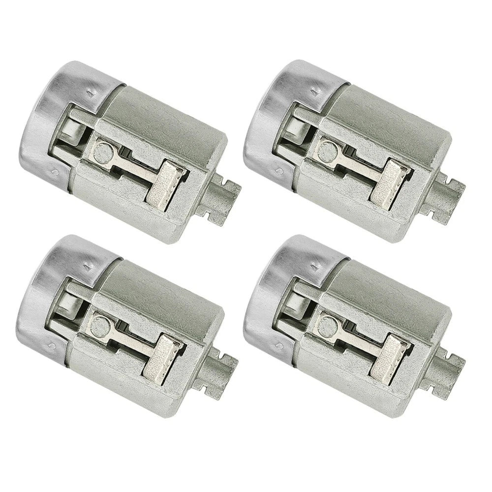 4Pcs Door Lock Cylinder & 2 Keys for Chevrolet Express 1500 2500 3500 (2001–2010)