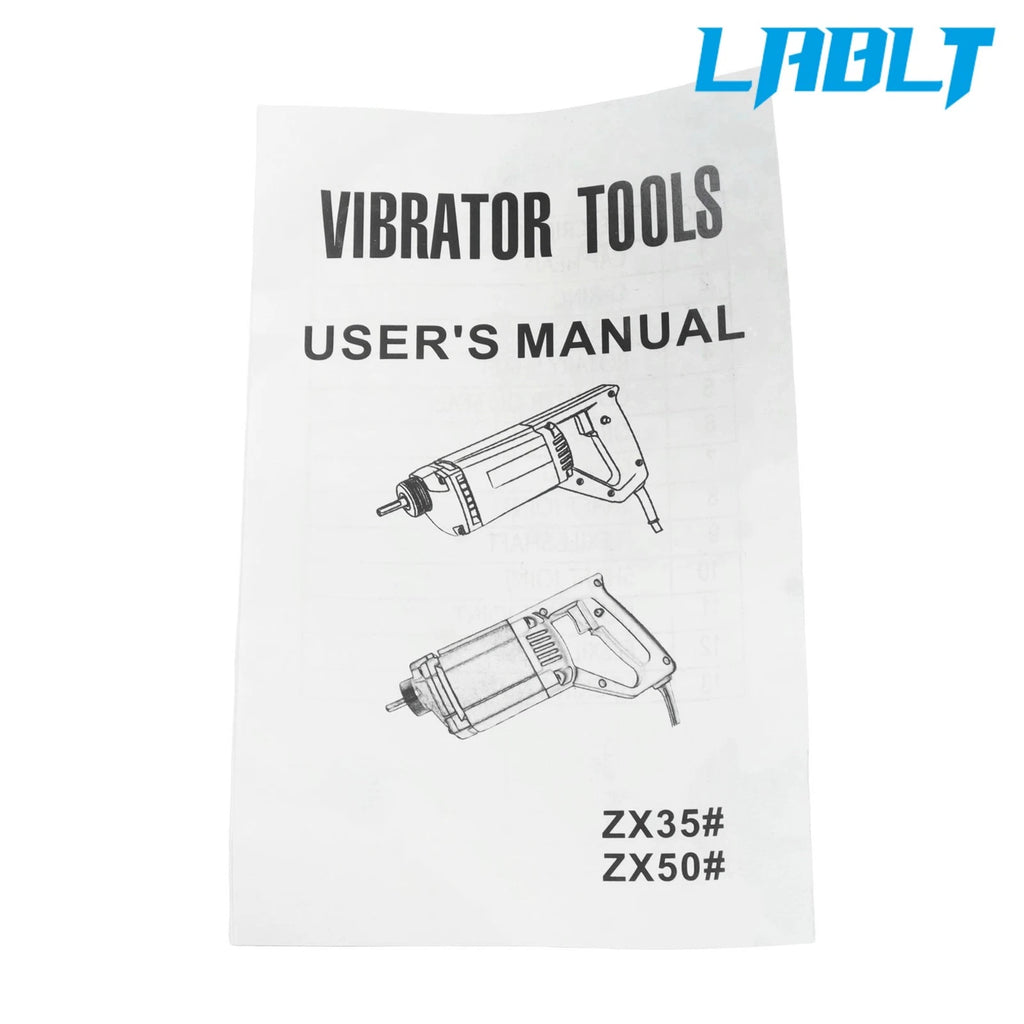 Concrete Vibrator with 2m Copper Shaft for LABLT (110V)