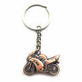 3D Metal Motorcycle Keychain for Universal Use (Fits Most Models)