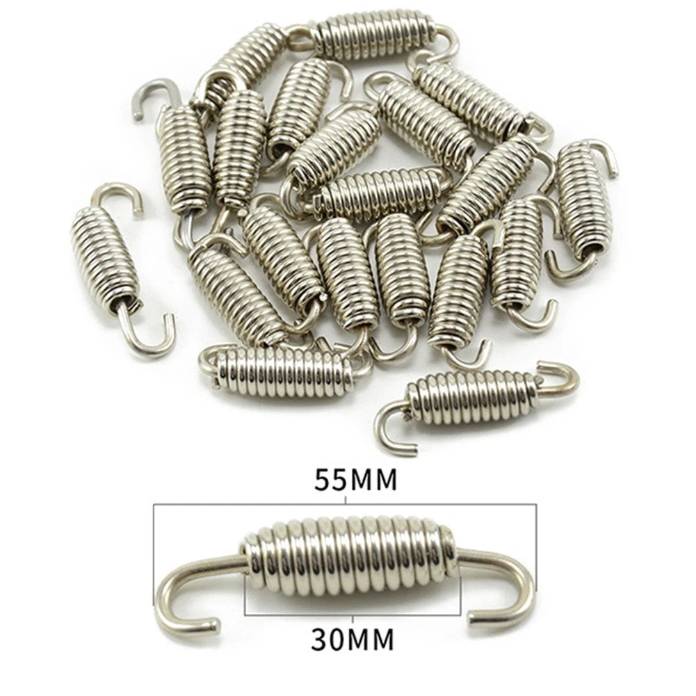 Pack Premium Exhaust Spring Set for Various Exhaust Systems