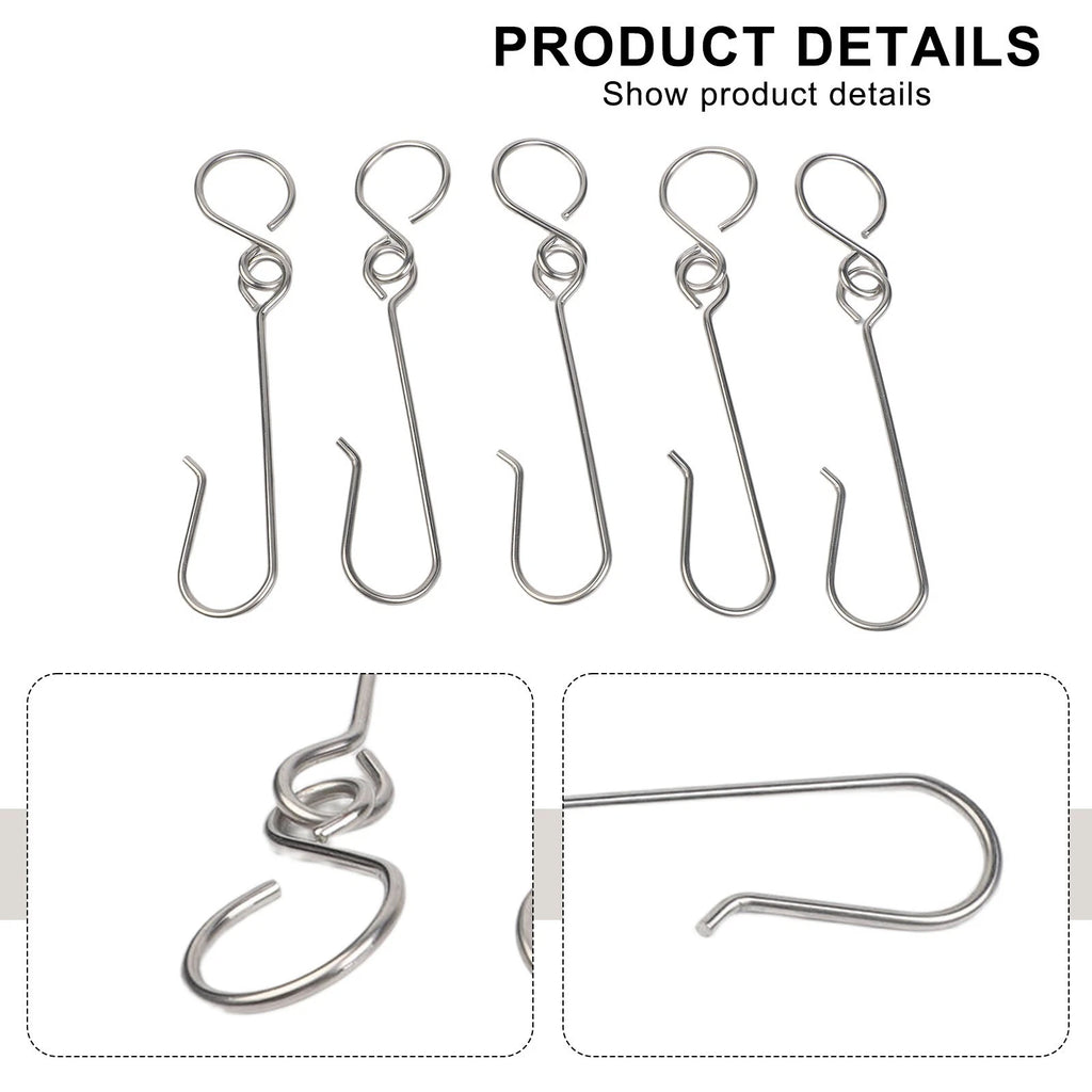 5PCS Stainless Steel Hooks for MAPP Propane Bottles