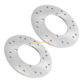2X Rear Brake Disc Rotor for Polaris Sportsman 400 450 500 600 700 800 (2002–2007)