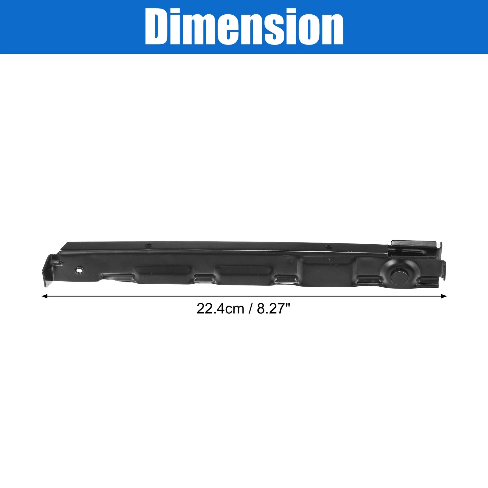 Front Right Upper Bumper Cover Inner Support Bracket for Mercedes Benz E320 (1996–1999)