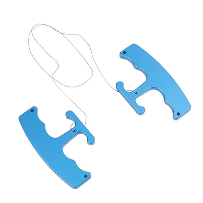 Car Decal Removal Tool with Alloy Body and High-Strength PE Cable