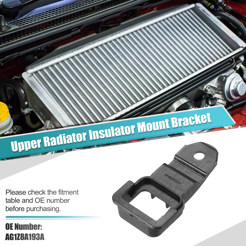 2X Upper Radiator Insulator Mount Bracket for Ford Edge (2011–2014) AG1Z8A193A