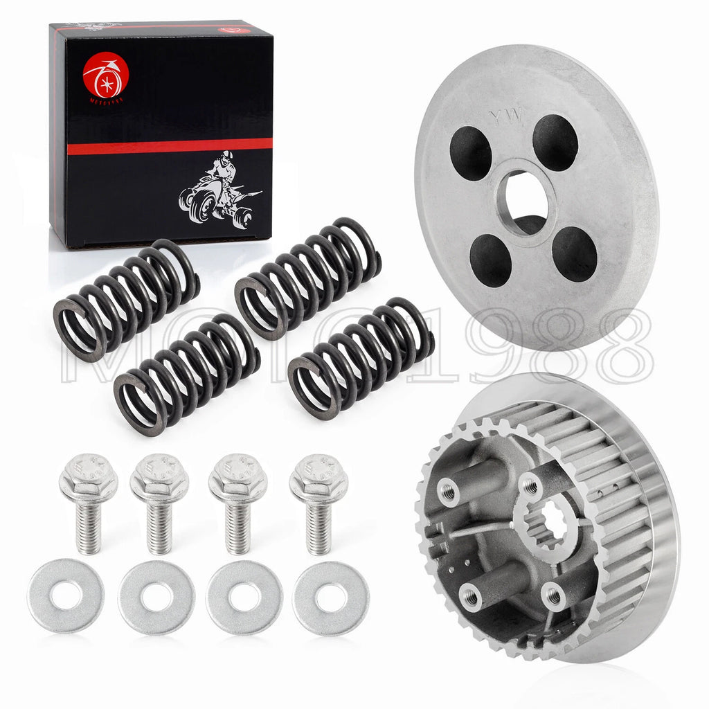 Clutch Center Inner Hub & Pressure Plate for Kawasaki KX80 KX85 KX100 (1998–2021)