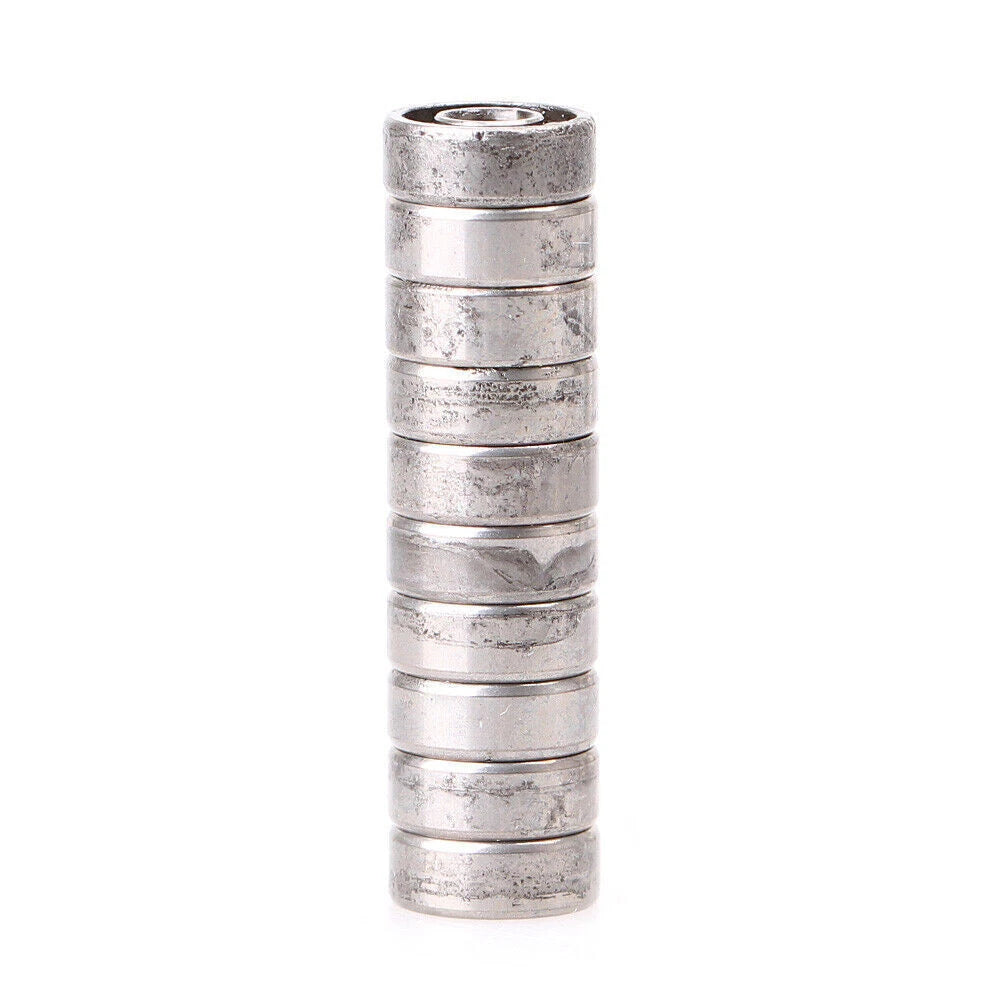 MR83 3x8x3mm Open Miniature Bearings ball Mini Hand Bearing Spinner 10pcs