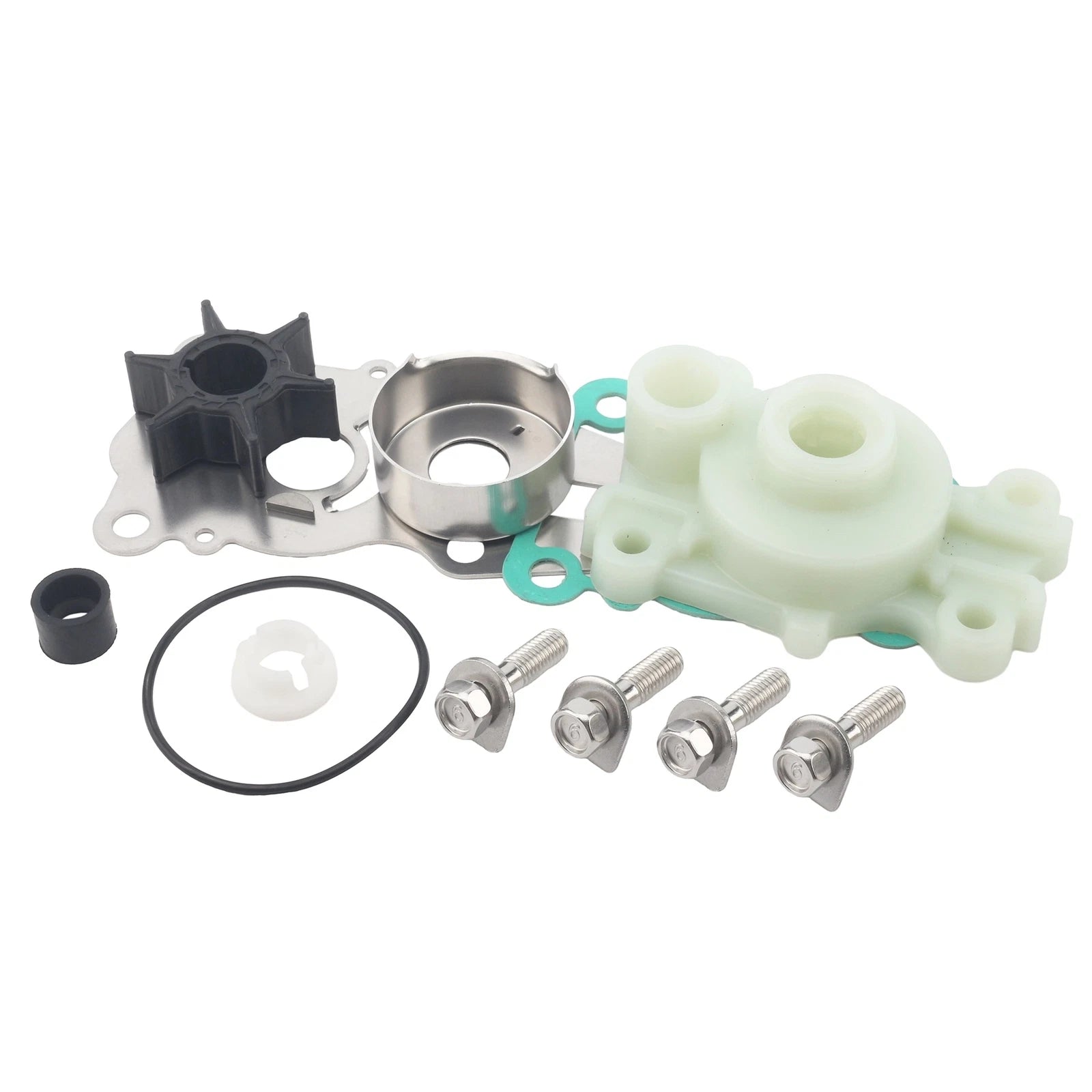 Water Pump Impeller Repair Kit for Yamaha F40/F50/F60 (63D-W0078-01-00)