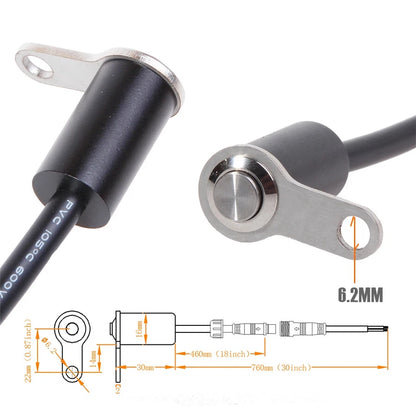 12V Motorcycle Switch Self-return Reset Button For Horn Engine Power Start Kill