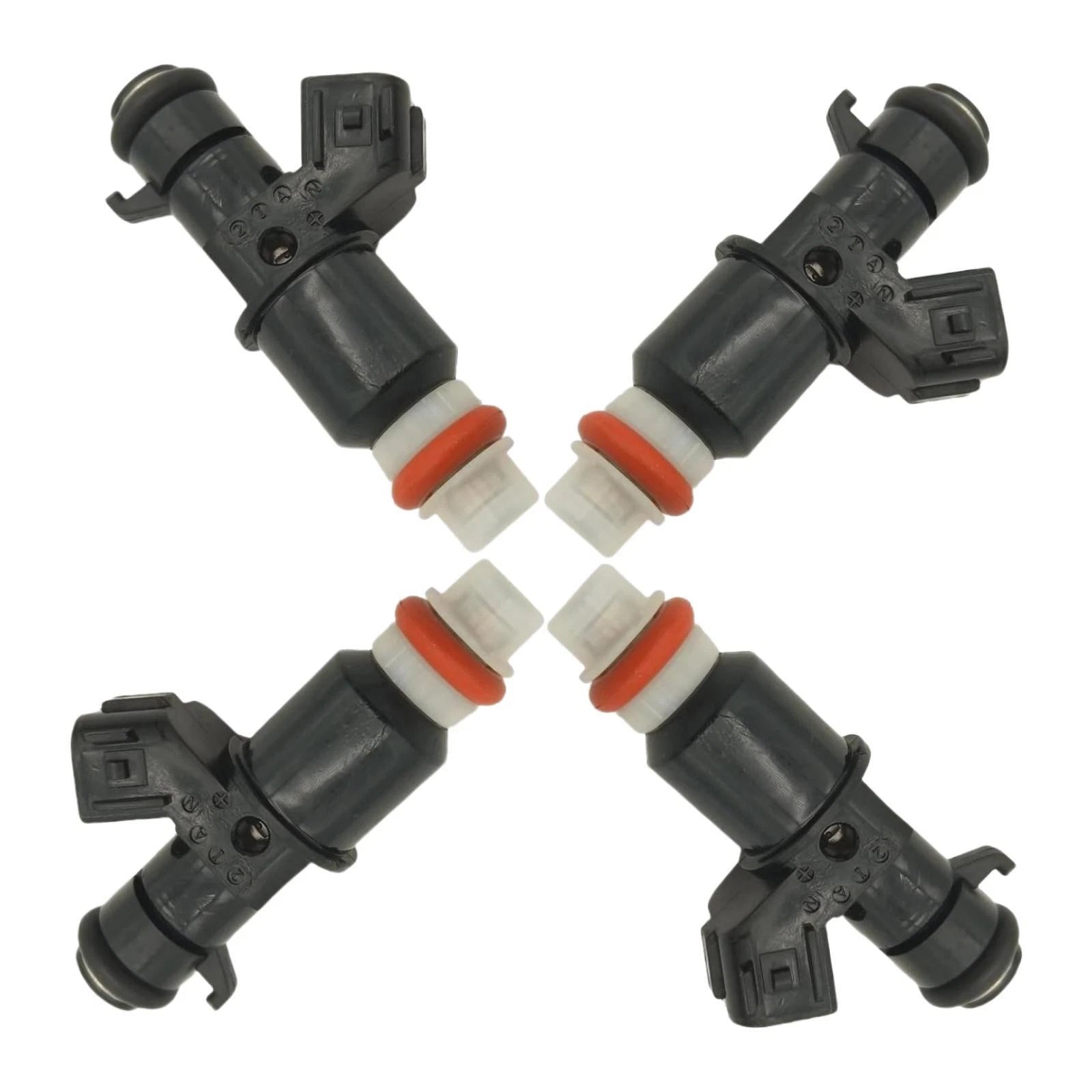 Set of 4 Fuel Injectors for Honda BF Outboard (200–250) 16450-ZY6-003