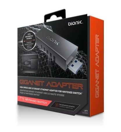 Bionik BNK-9018 Giganet Adapter for Nintendo Switch (2017–Present)