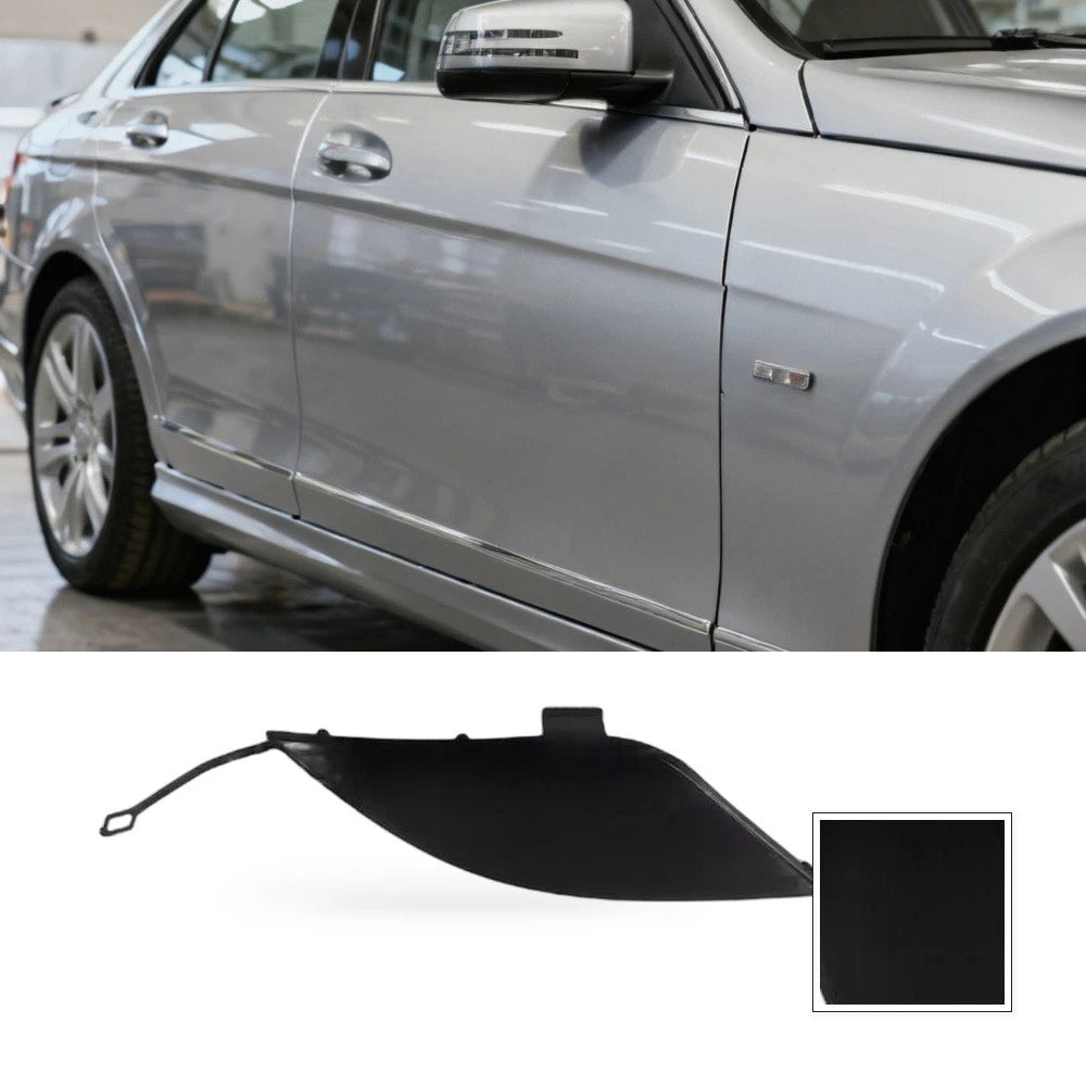 Rear Bumper Tow Hook Cover for Mercedes C-Class W204 (2008–2010)
