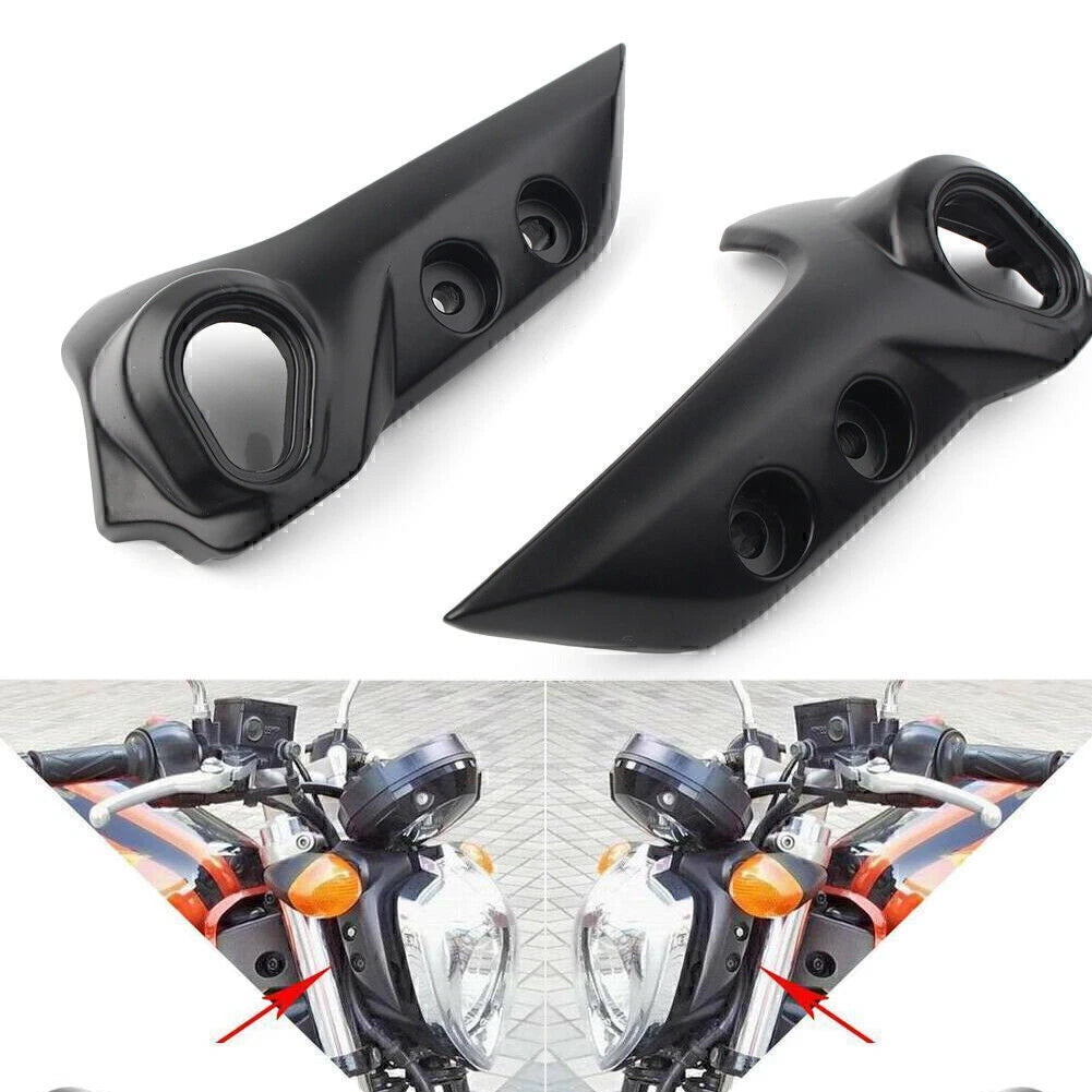 Headlight Bracket Upper Side Aluminium for Yamaha FZ6N (2004–2010) Black