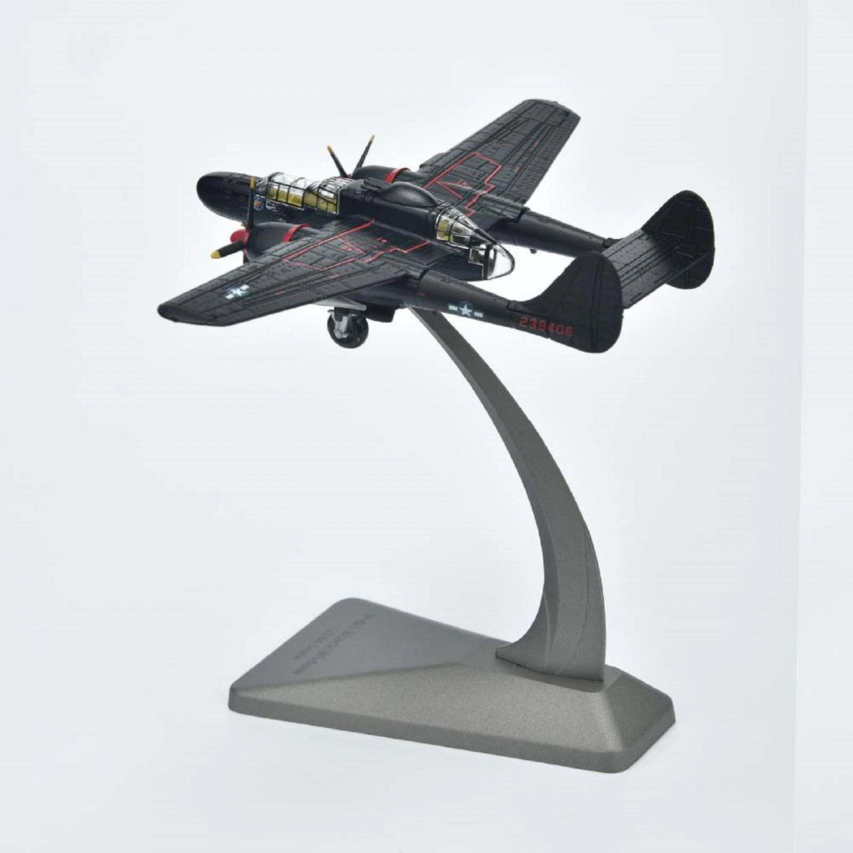 1:144 Scale P-61 Black Widow Bomber Model for WWII USAF (1941–1945)
