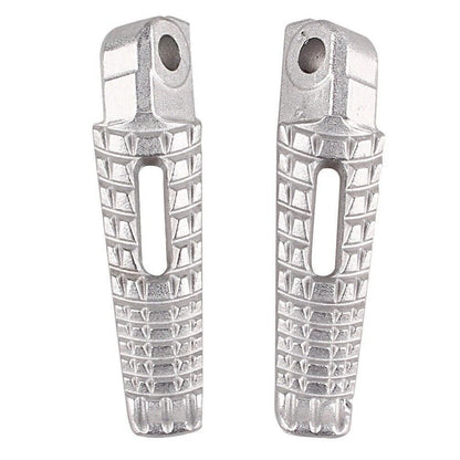 2X Rear Foot Pegs Footrests Kit for Suzuki GSXR1000 (2005–2014) Silver