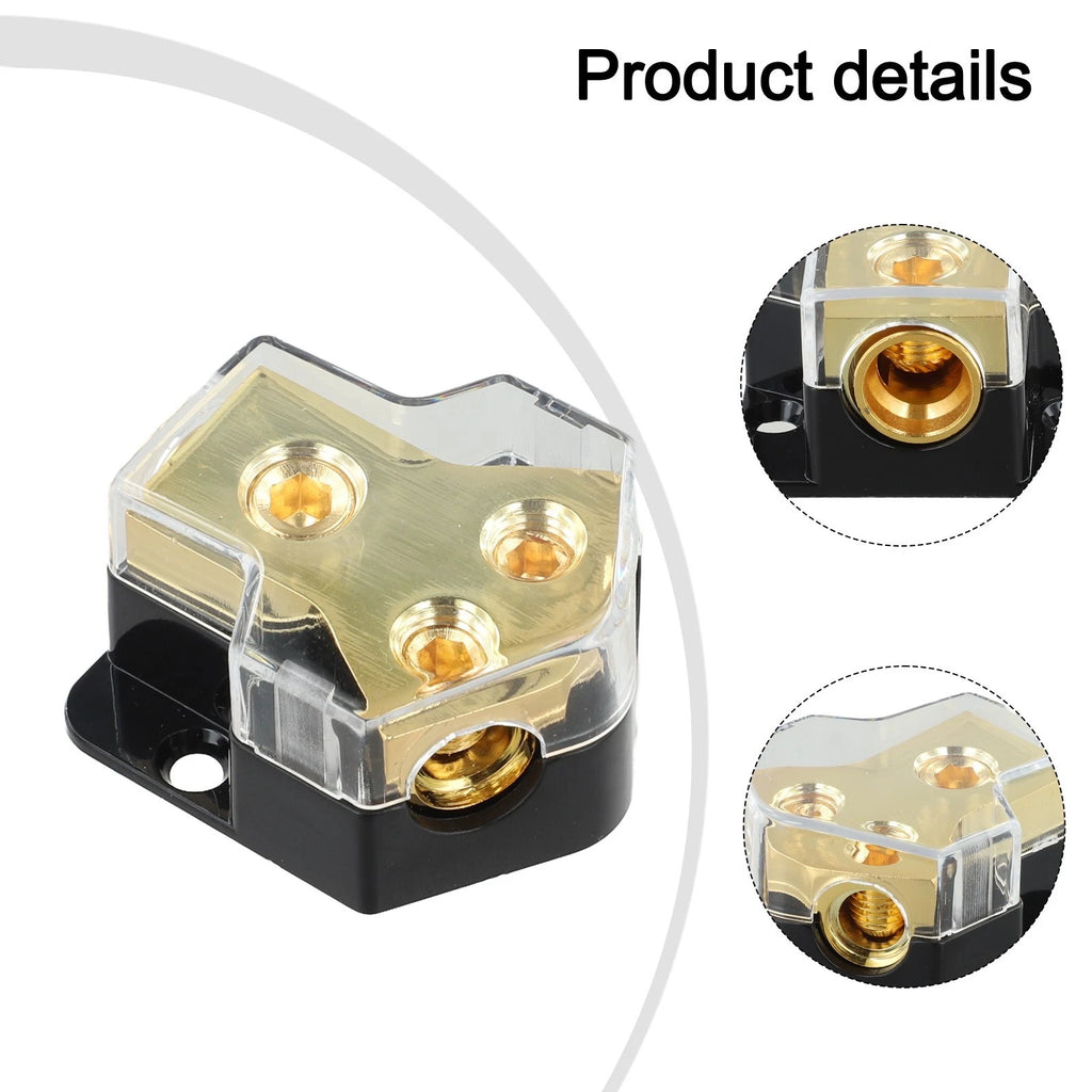 2X Gauge Input Power Splitter for Car Audio (Universal)