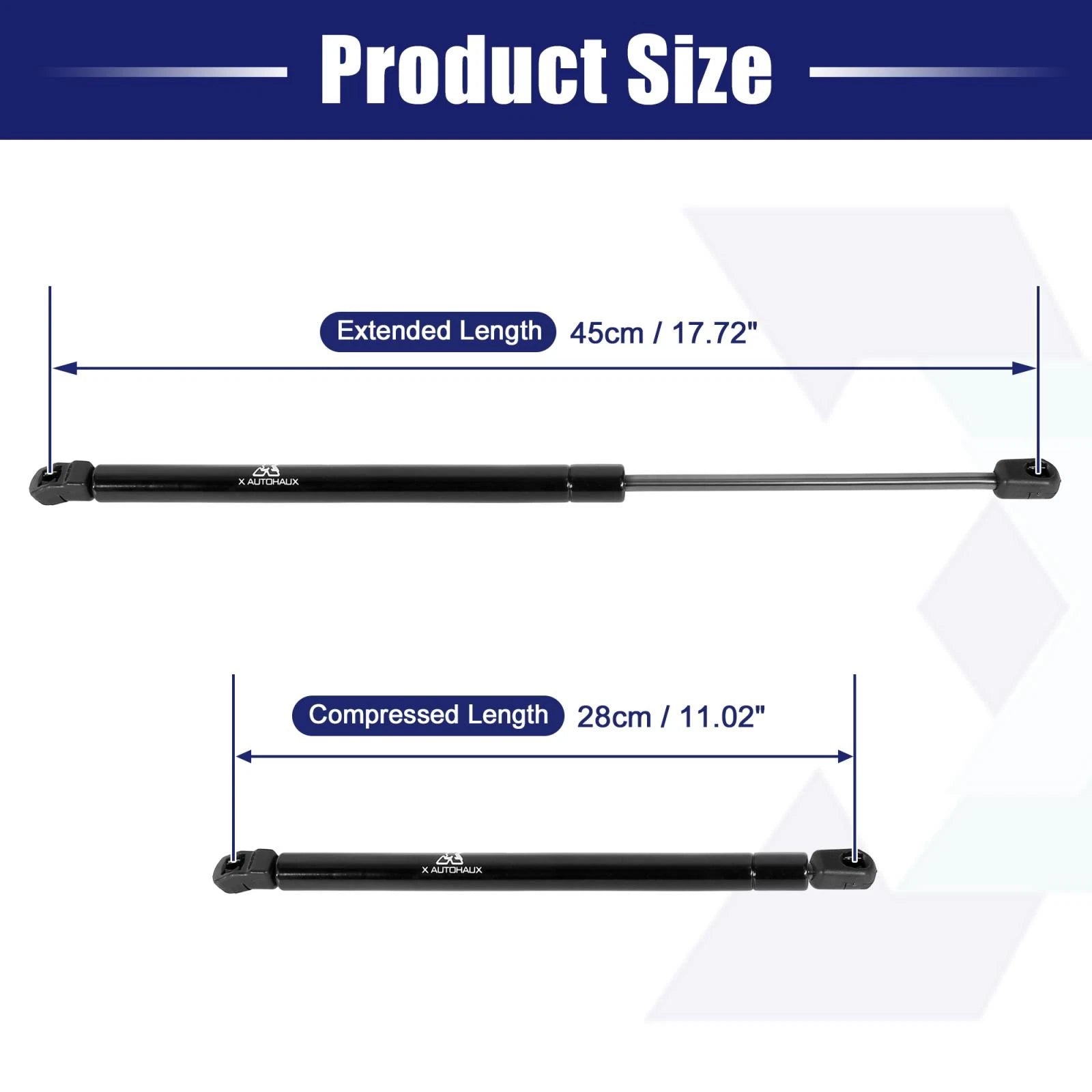 2pcs Front Hood Lift Supports Struts Shocks for Toyota 4Runner (2003–2004)
