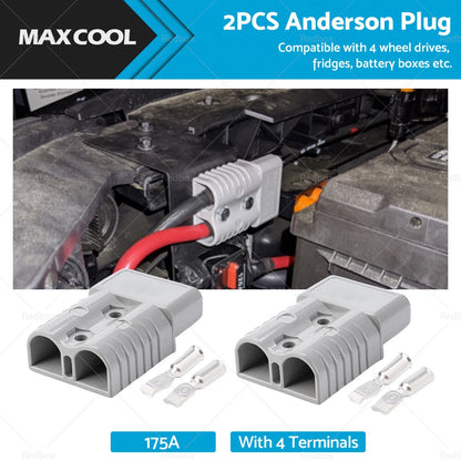 Anderson Style Plug 175A for Truck Caravan (12V 24V)