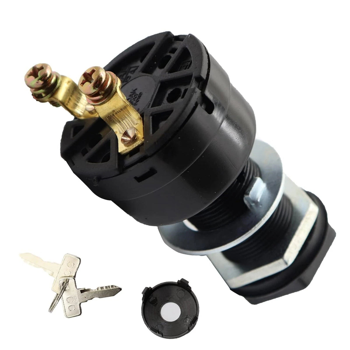 Ignition Key Switch 101826201 for Club Car DS Electric Golf Cart (1996–UP)