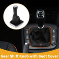 6 Speed Gear Shift Knob with Cover for Volkswagen Polo (2014–2017)