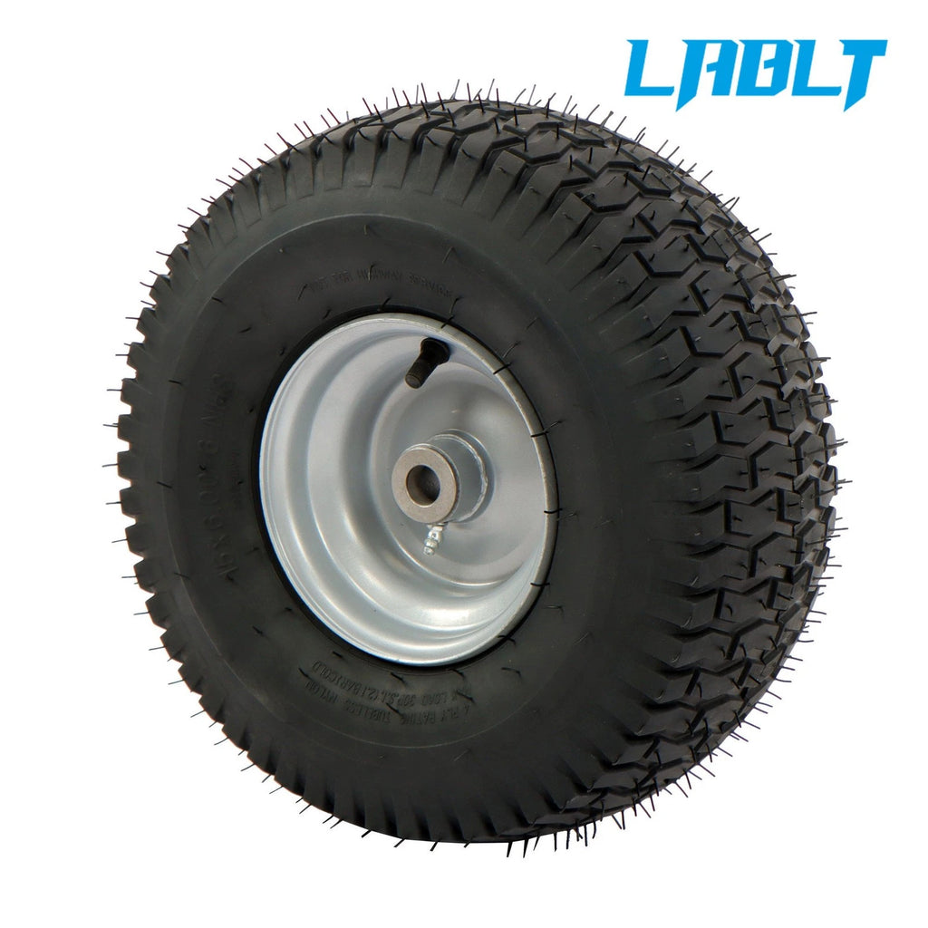 2 Pack Inflated Tires & Wheels for LABLT (15 x 6.00-6)